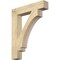 Ekena Millwork Imperial Block Rough Sawn Bracket, Douglas Fir, 6"W x 34"D x 42"H BKT06X34X42IMP05RDF - alternate 1
